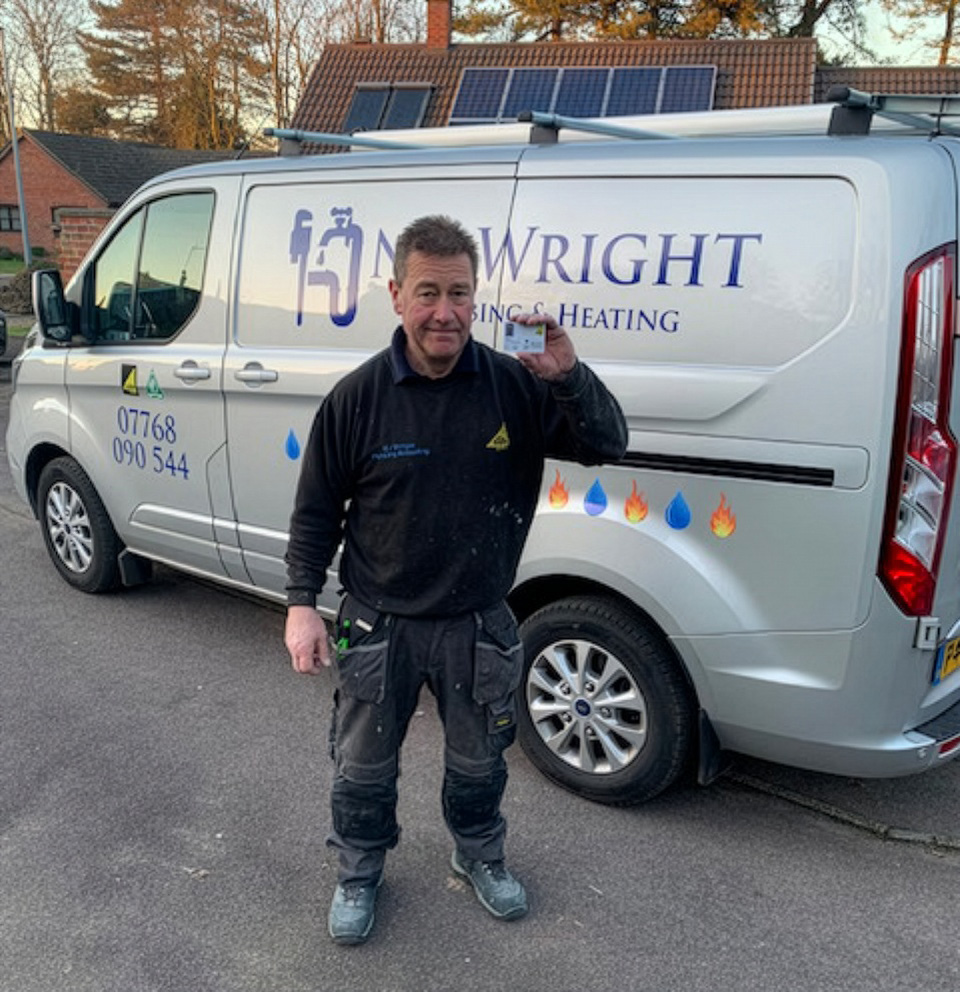 Nigel Wright and Van